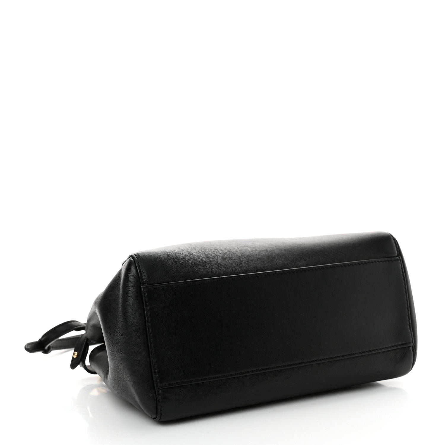 Fendi Nappa Mini Peekaboo Iconic Satchel Black 4 of 10