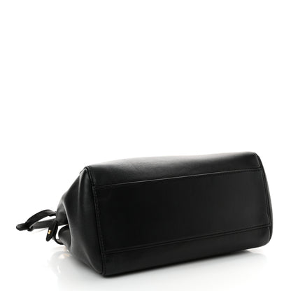 Fendi Nappa Mini Peekaboo Iconic Satchel Black 4 of 10