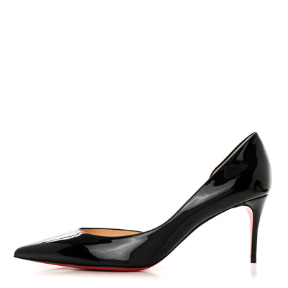 Christian Louboutin Patent Iriza 70 Pumps 39.5 Black 1 of 8