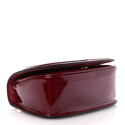 Gucci Patent Blondie Small Shoulder Bag Rosso Ancora 4 of 10