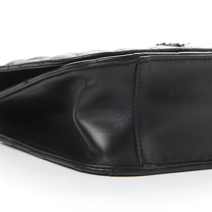 Versace Nappa Quilted Virtus Top Handle Shoulder Bag Black 8 of 14
