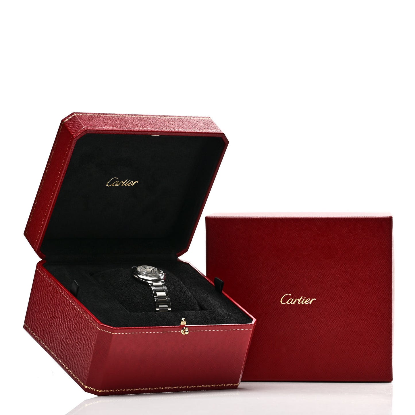 Stainless Steel Diamond 28mm Ballon Bleu De Cartier Quartz Watch