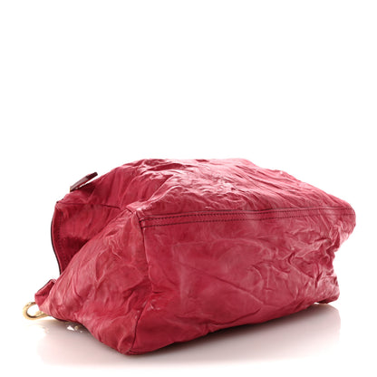 Givenchy Tumbled Sheepskin Medium Pandora Cherry 4 of 10