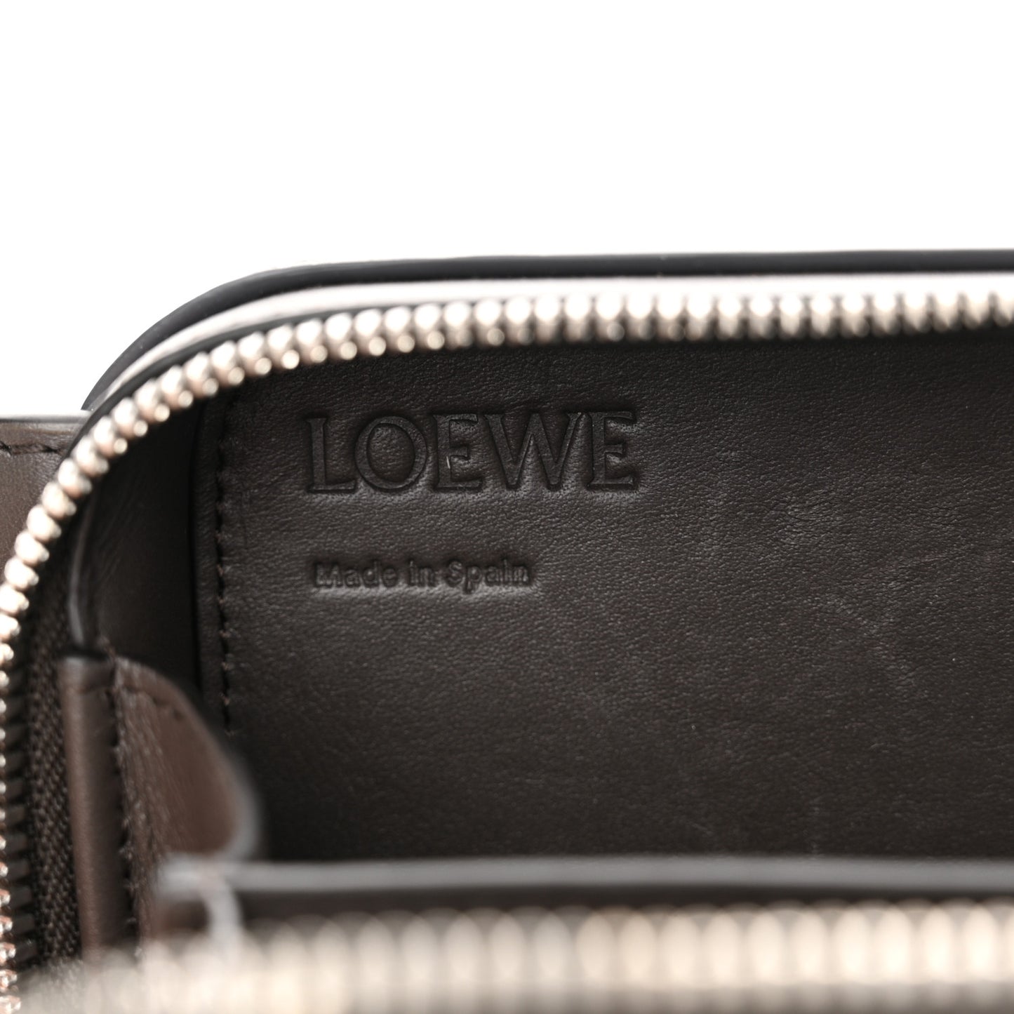 Calfskin Molded Sling Crossbody Bag Dark Grey