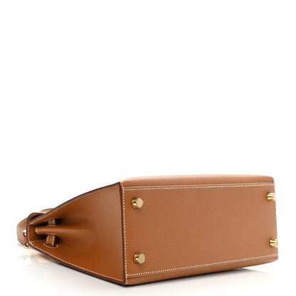 Hermes Epsom Kelly Sellier 25 Gold 4 of 11