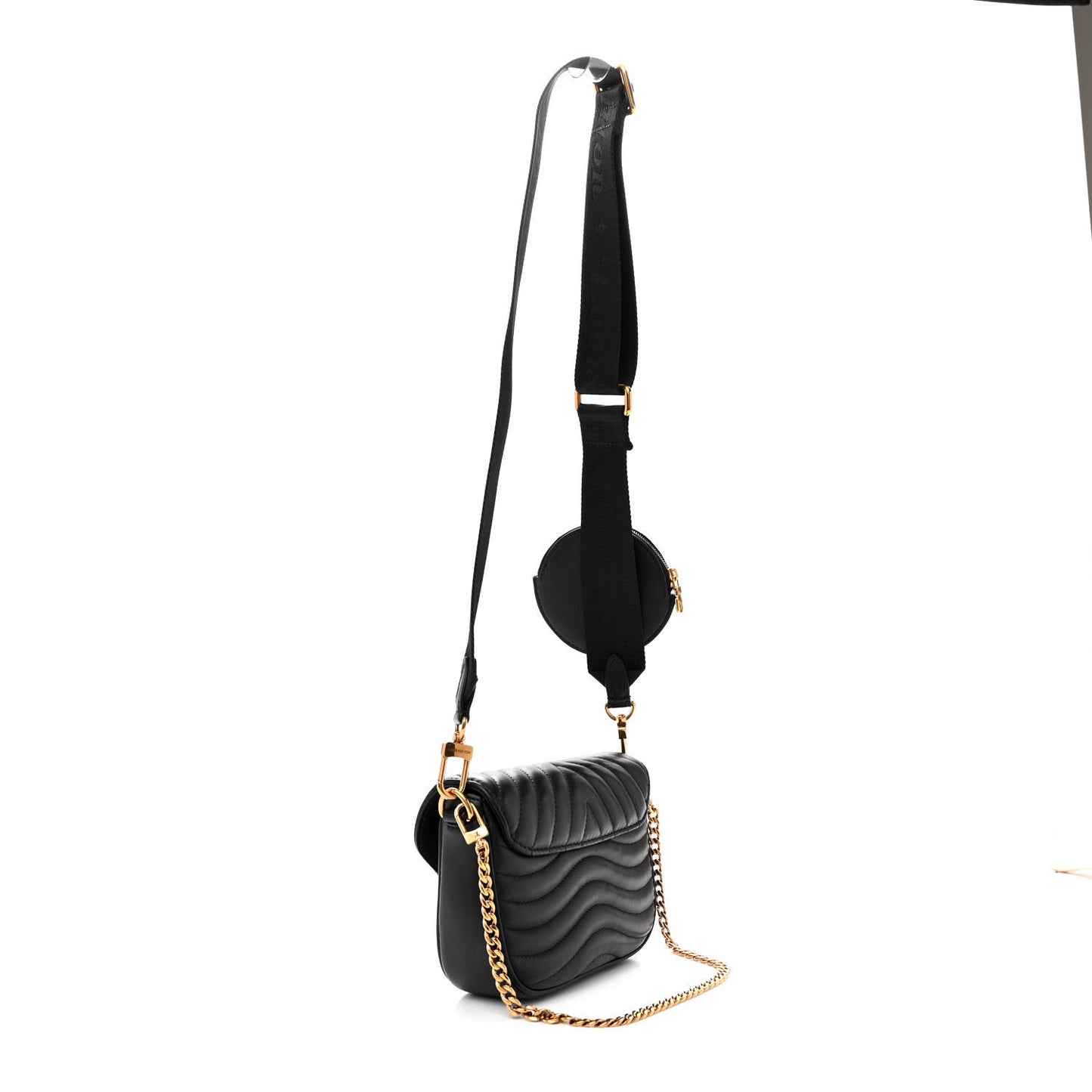Calfskin New Wave Multi Pochette Black