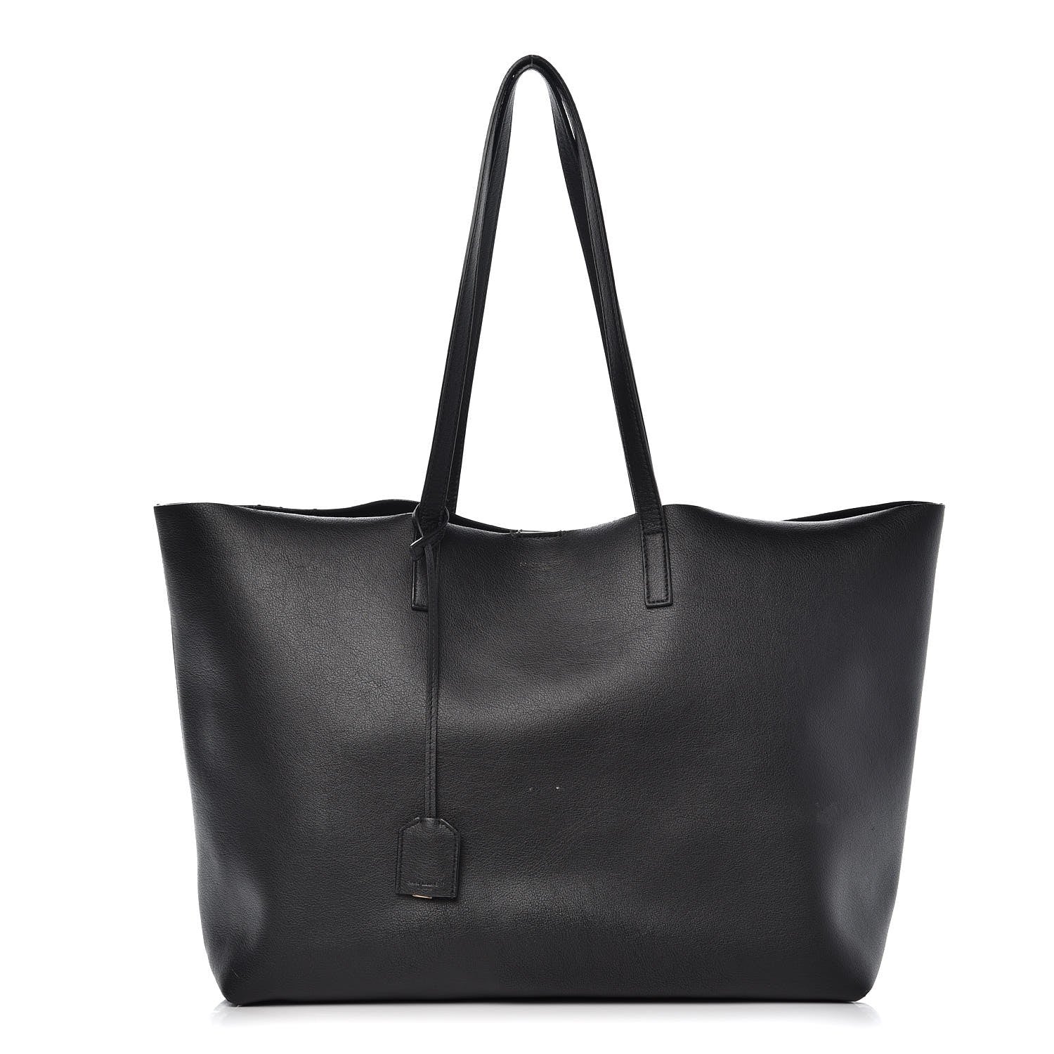 Saint Laurent Calfskin Large Shopping Tote Black 1 of 17