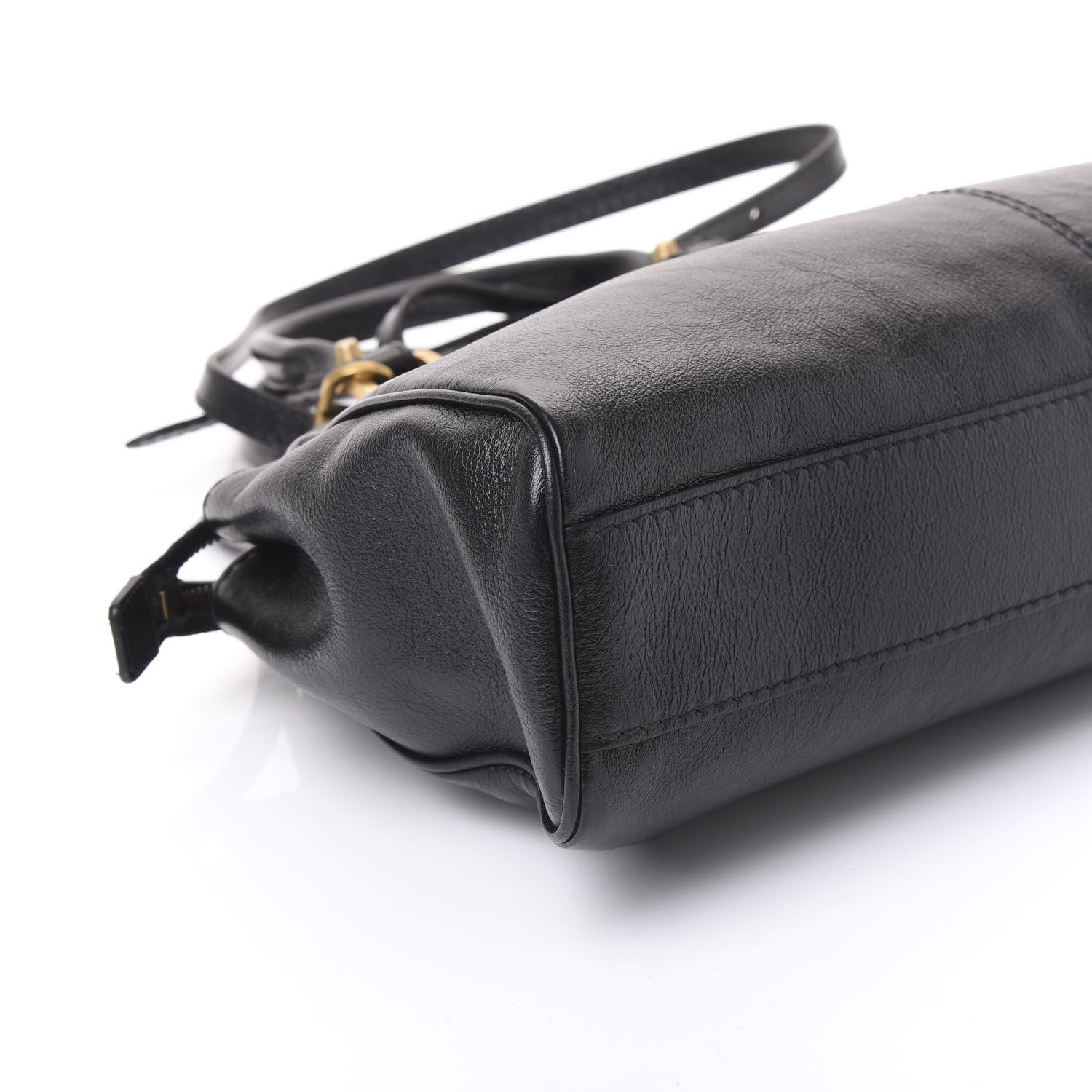 Gucci Calfskin Medium Re(Belle) Top Handle Bag Black 5 of 10