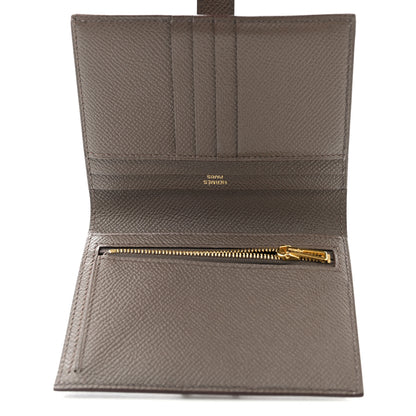 Hermes Epsom Bearn Compact Wallet Etain 5 of 8