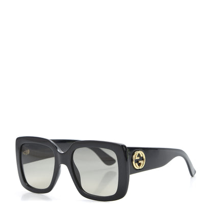 Gucci Acetate Square Frame Sunglasses GG0141S Black 1 of 8