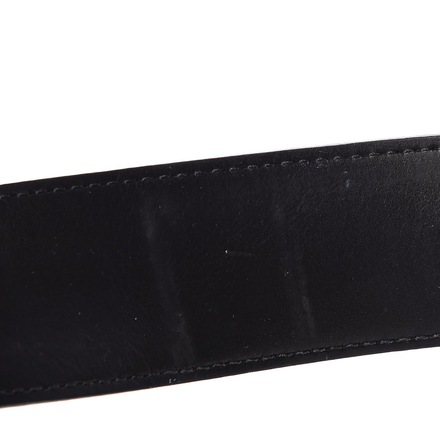 Calfskin Monogram 40mm LV Initiales Reversible Belt 90 36 Black