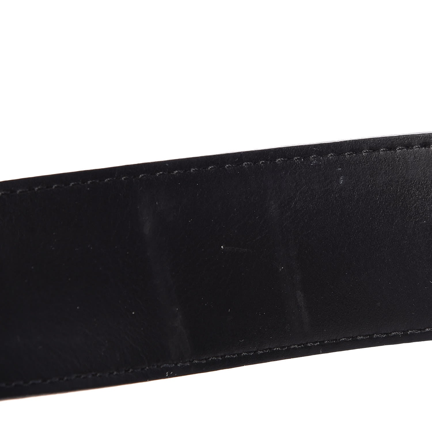 Louis Vuitton Calfskin Monogram 40mm LV Initiales Reversible Belt 90 36 Black 9 of 9