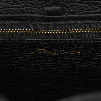 3.1 Phillip Lim Textured Calfskin Mini Pashli Satchel Black 6 of 9