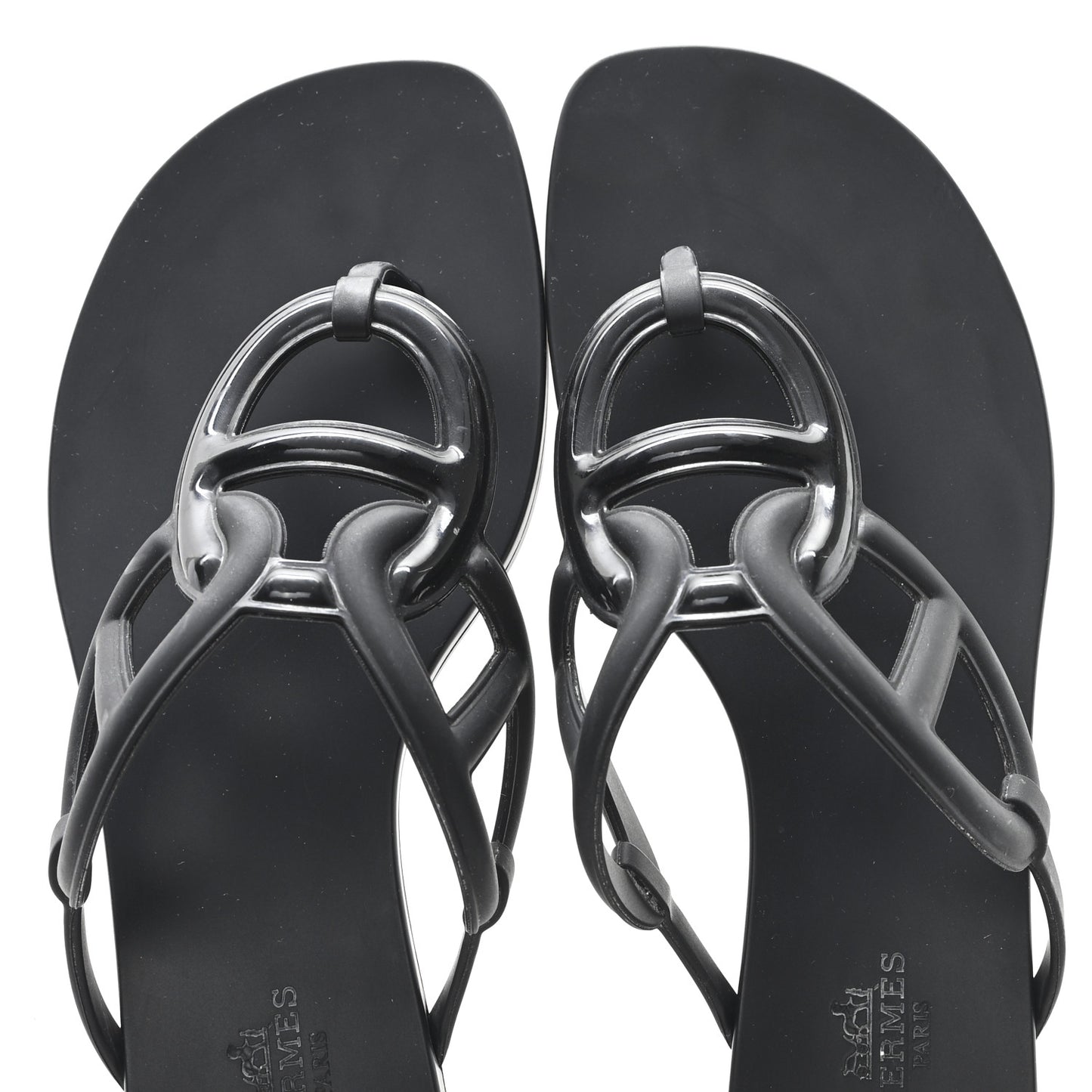 Rubber Womens Egerie Sandals 40 Black