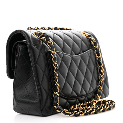 Chanel Lambskin Quilted Small Double Flap Black 4 of 15