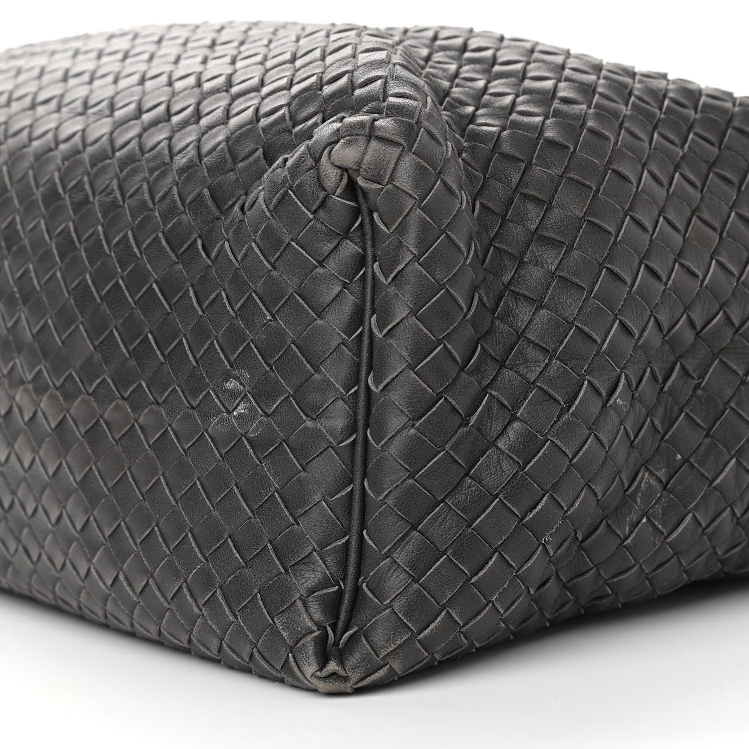 Bottega Veneta Nappa Intrecciato Sloane Hobo Ferro Gray 9 of 11