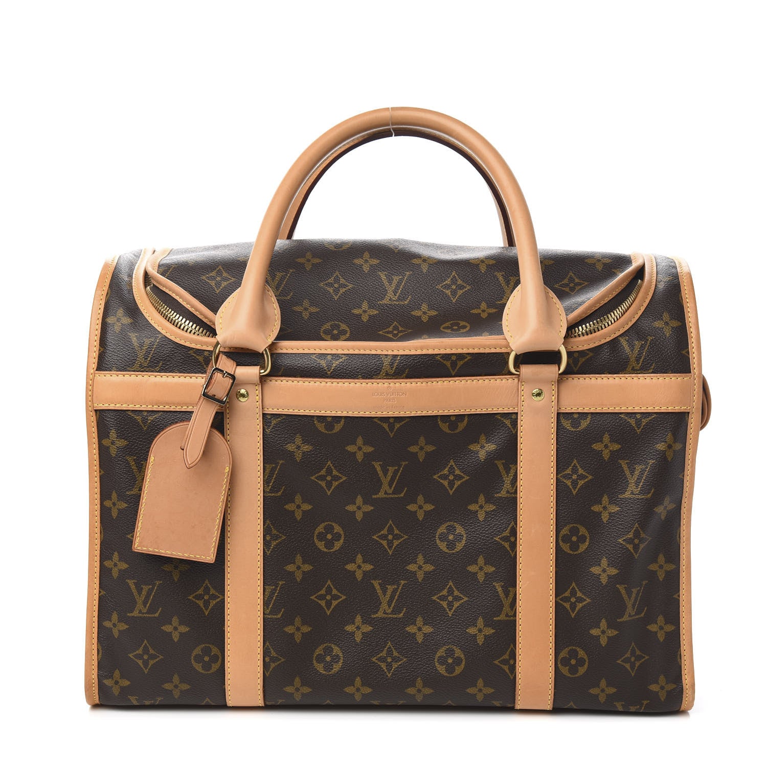 Louis Vuitton Monogram Sac Chien 40 Pet Carrier 1 of 11