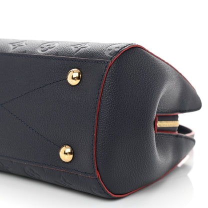 Louis Vuitton Empreinte Montaigne BB Marine Rouge 8 of 8