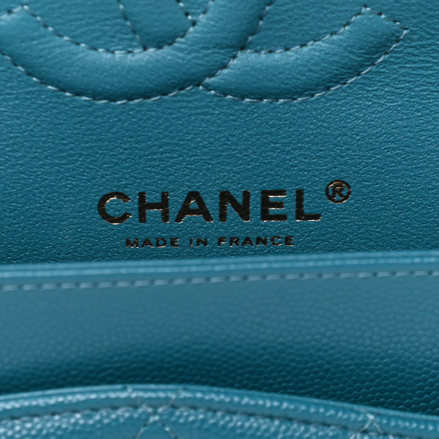 Chanel Caviar Quilted Small Double Flap Green 5 of 6