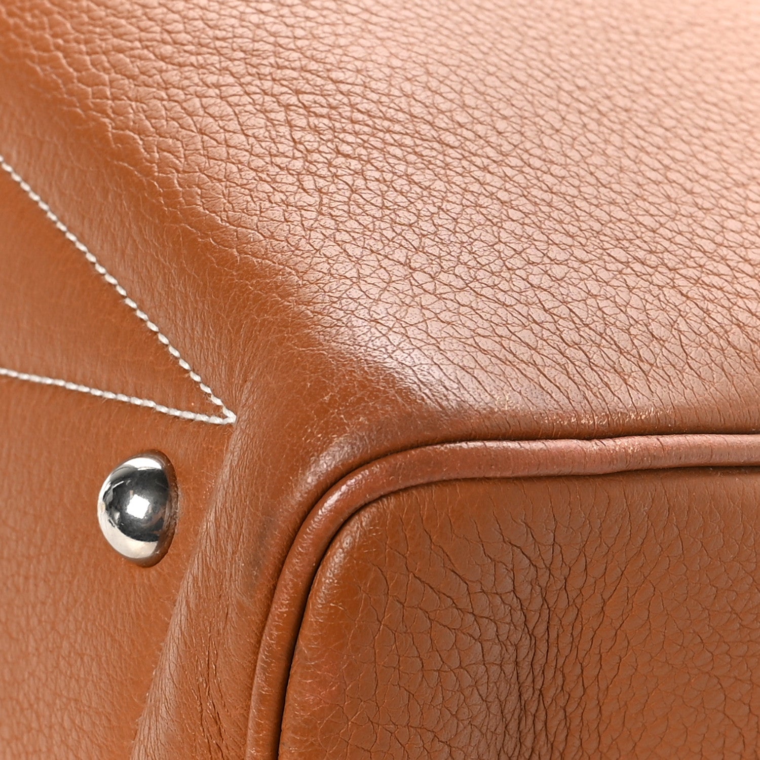 Hermes Taurillon Clemence Victoria II 35 Gold 8 of 12