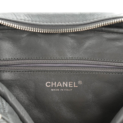 Chanel Aged Calfskin Quilted Medium Reissue Camera Case Grey 6 of 7