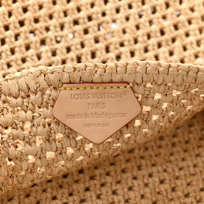 Louis Vuitton Raffia Calfskin By The Pool OnTheGo MM Natural 6 of 9