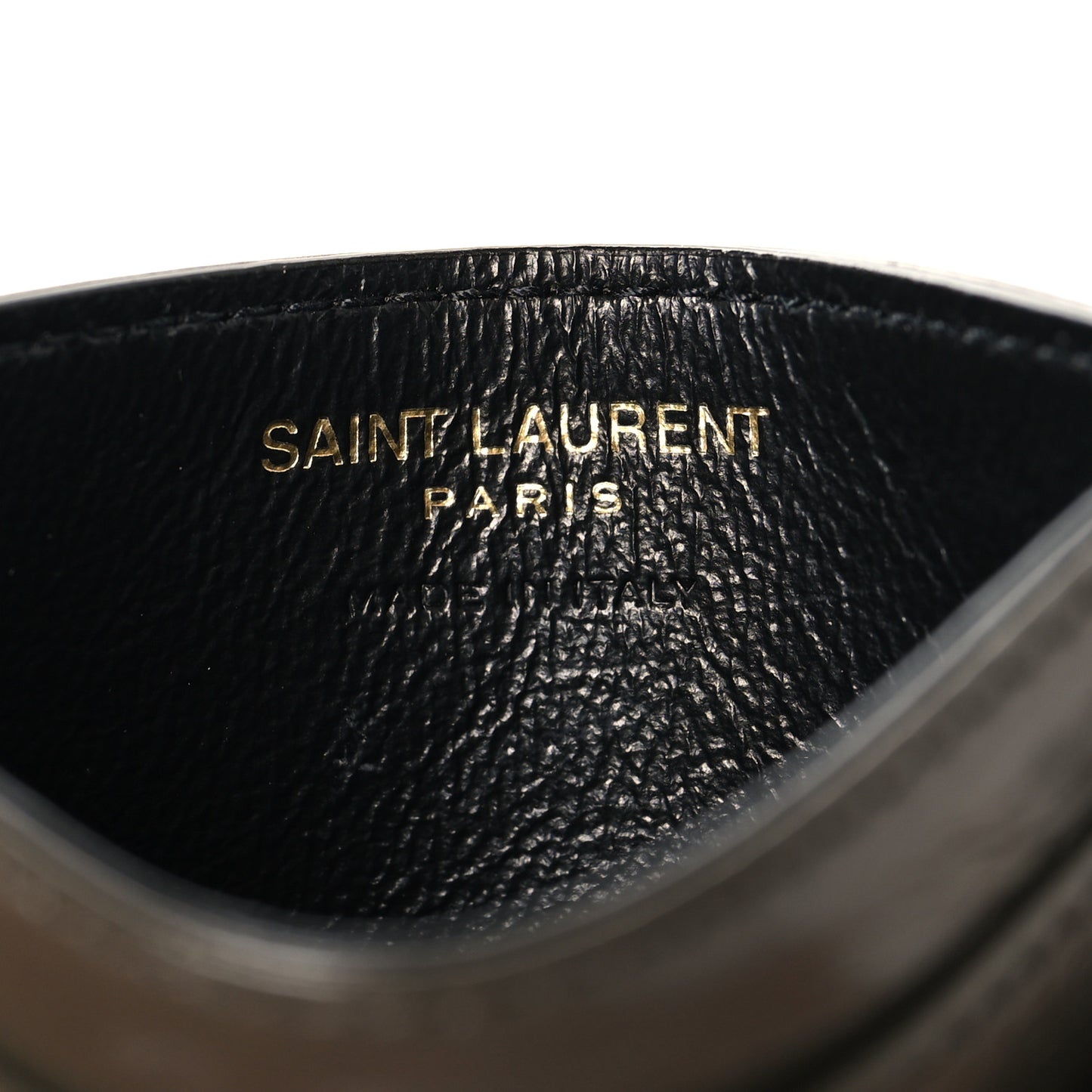 Crinkled Calfskin Matelasse Monogram Niki Card Case Light Musk