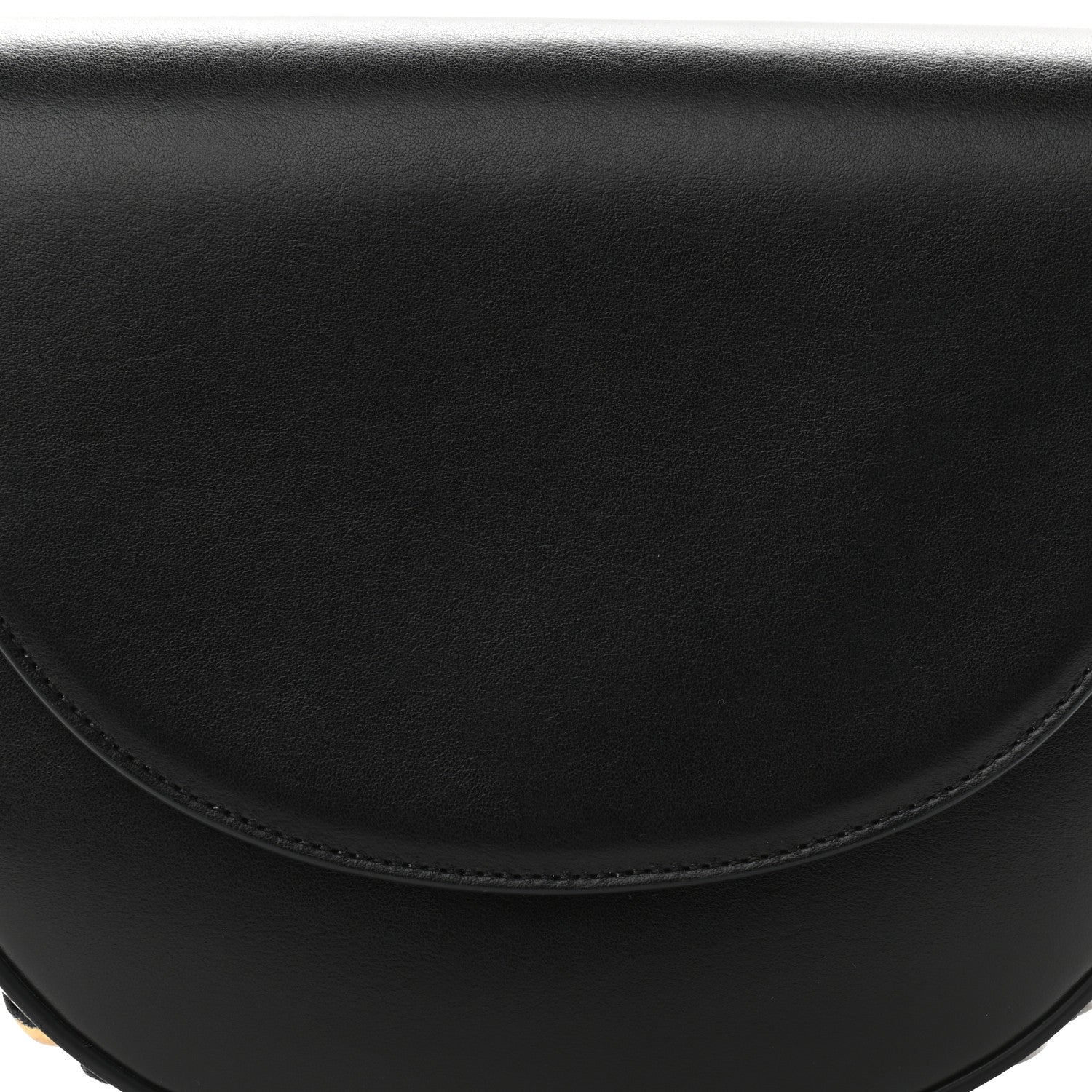 Stella McCartney Eco Alter Nappa Medium Frayme Shoulder Bag Black 8 of 11