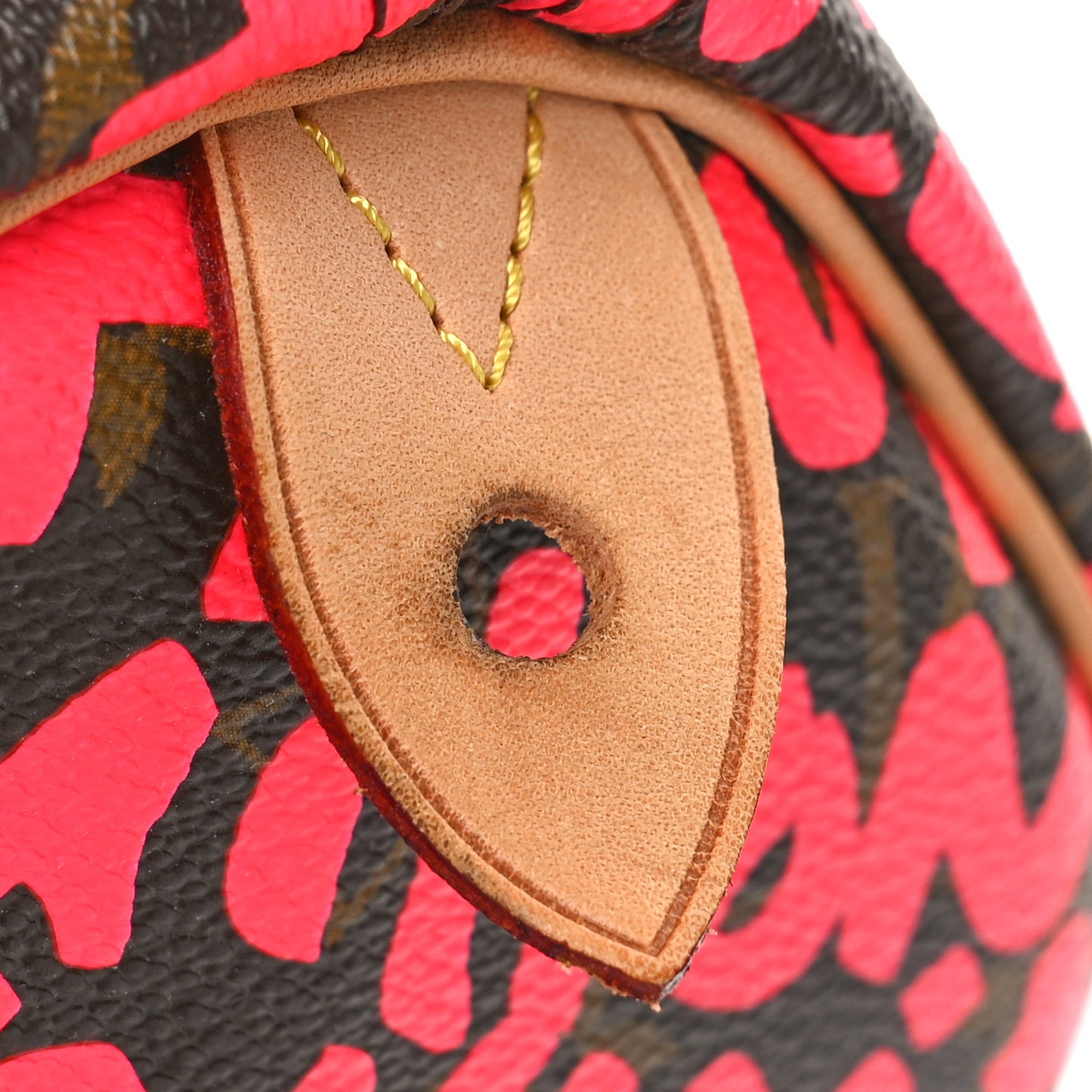 Monogram Graffiti Speedy 30 Fuchsia