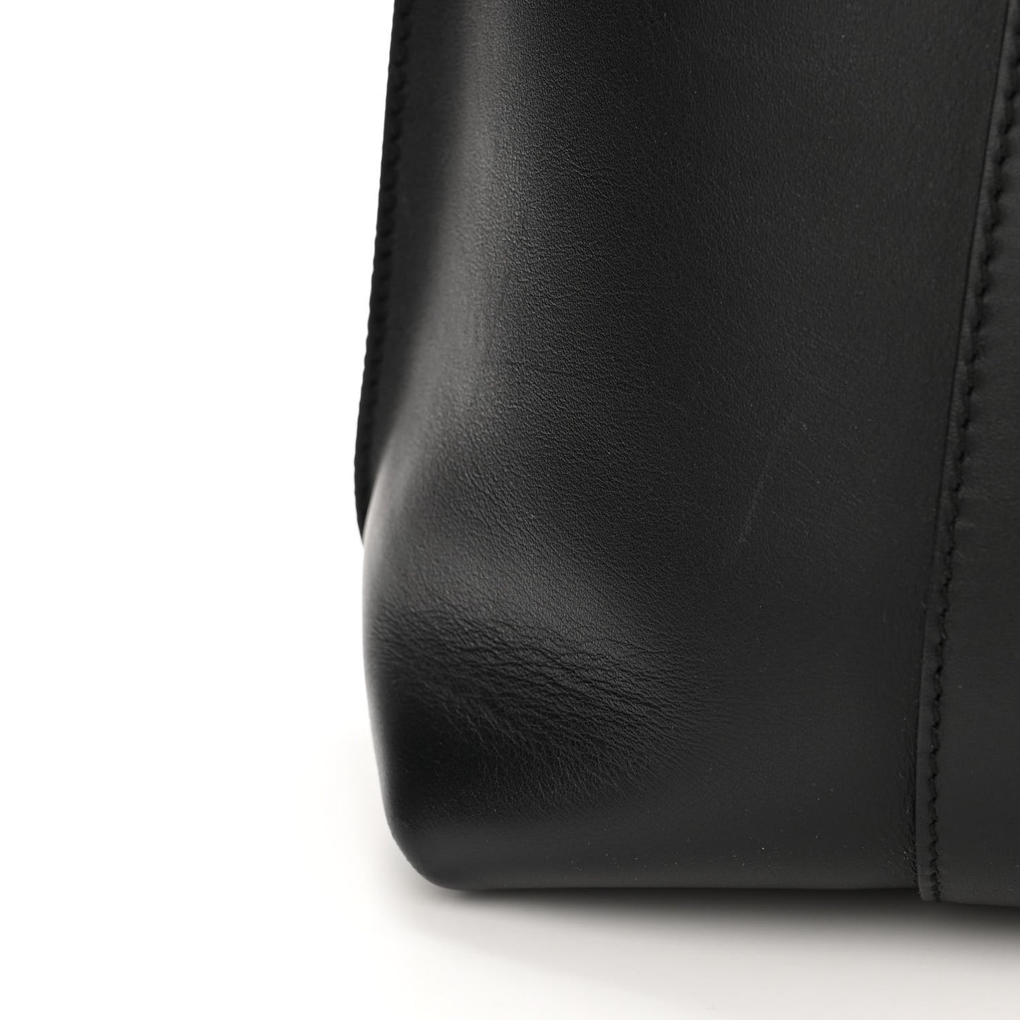 Calfskin Large Sookie Satchel Black