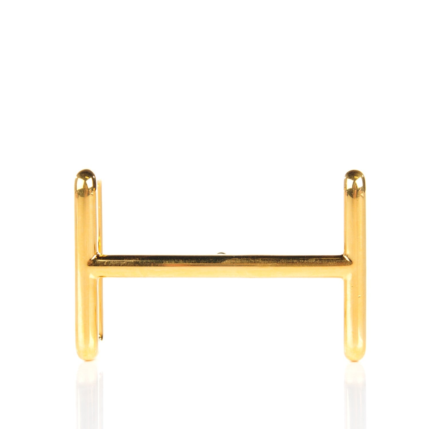 Hermes Box Togo 32mm Idem H Belt 80 Black Gold 3 of 8
