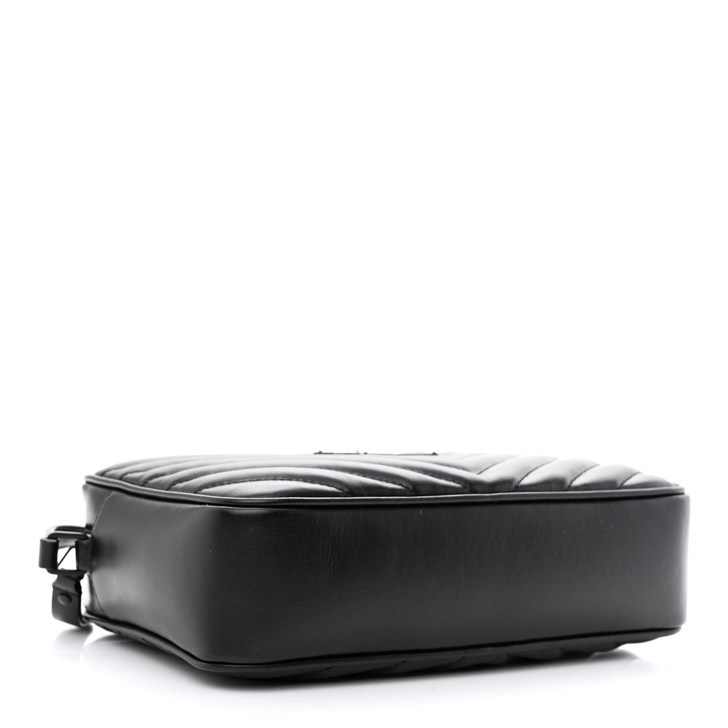 Calfskin Matelasse Monogram Monochrome Lou Camera Bag Black