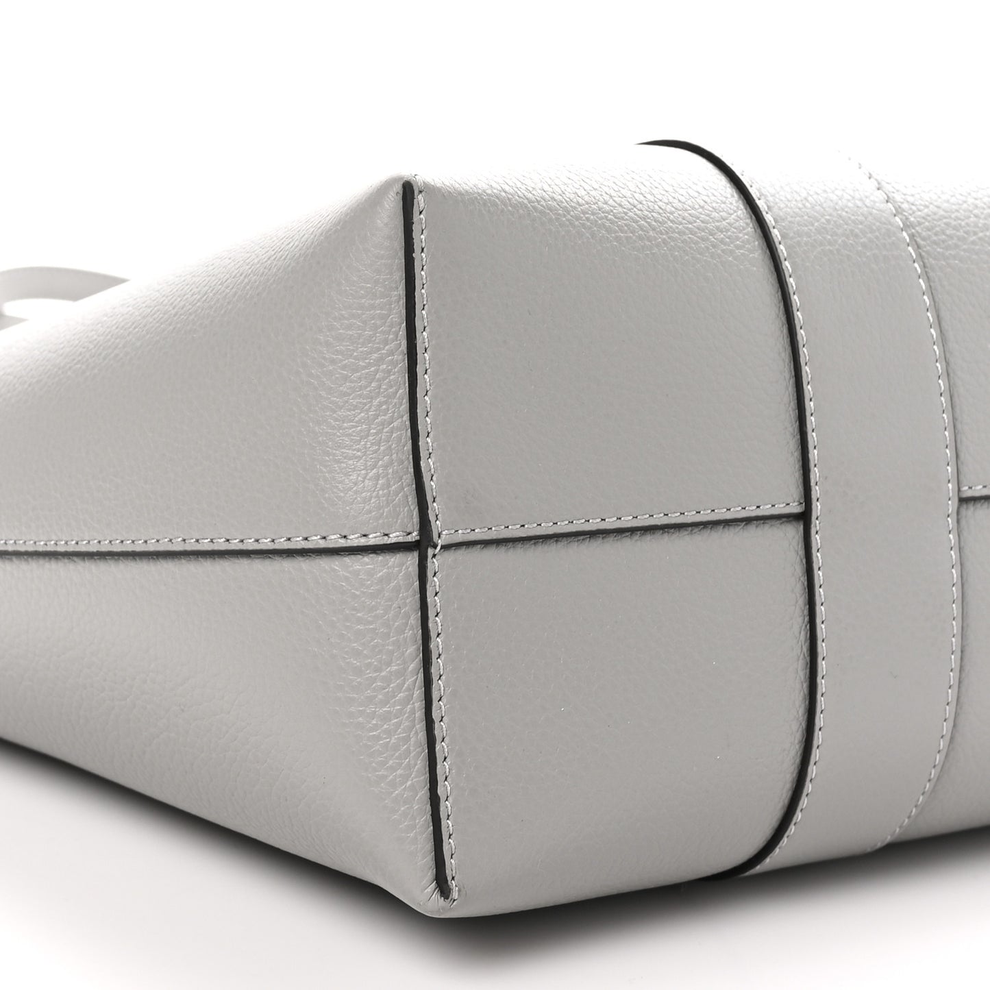 Small Classic Grain Bayswater Tote Pale Grey
