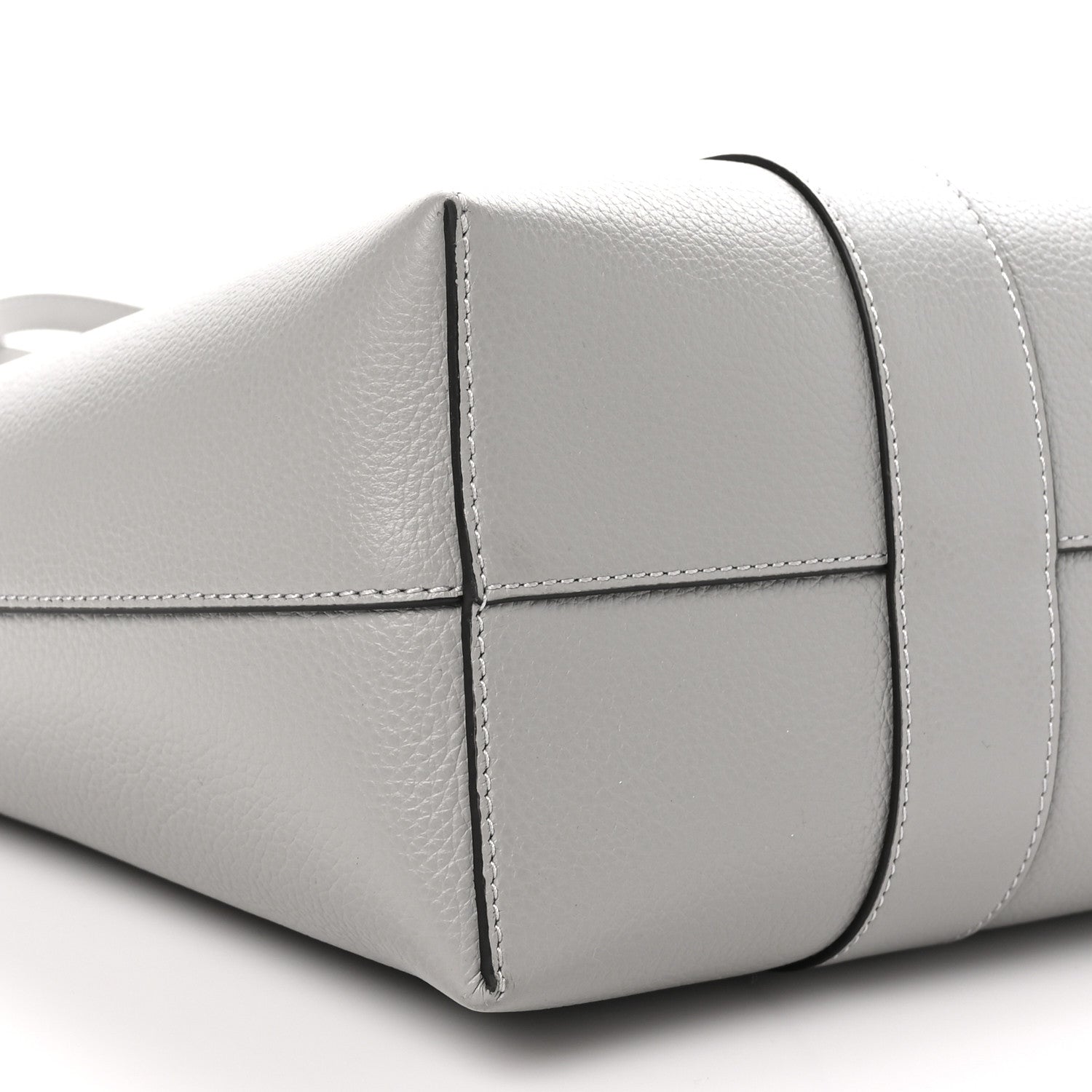 Mulberry Small Classic Grain Bayswater Tote Pale Grey 9 of 10