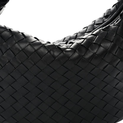 Bottega Veneta Nappa Intrecciato Teen Jodie Hobo Black 8 of 10
