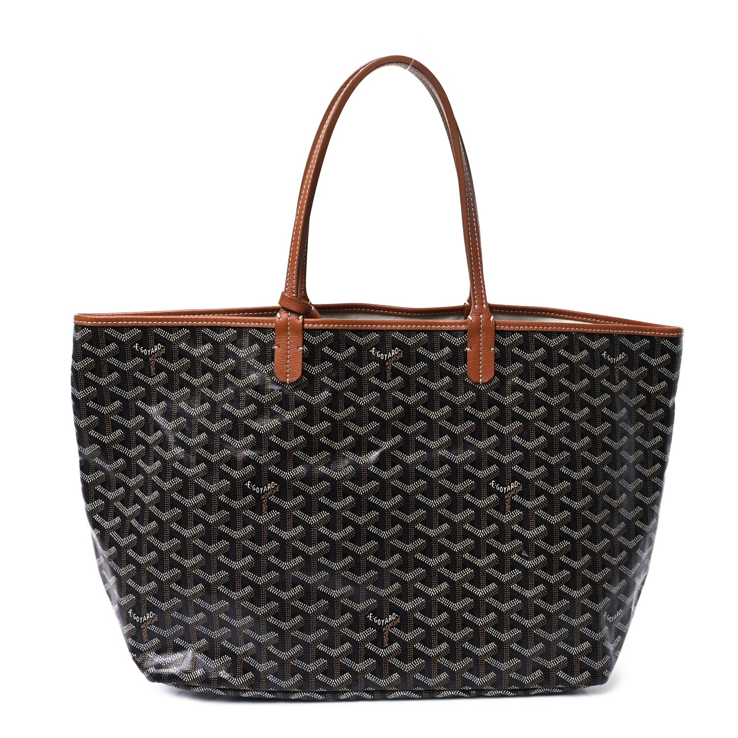 Goyard Goyardine Saint Louis PM Black Gold 1 of 10