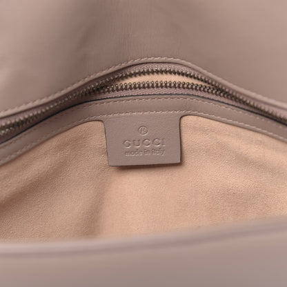 Gucci Calfskin Matelasse Medium GG Marmont Shoulder Bag Porcelain Rose 6 of 12