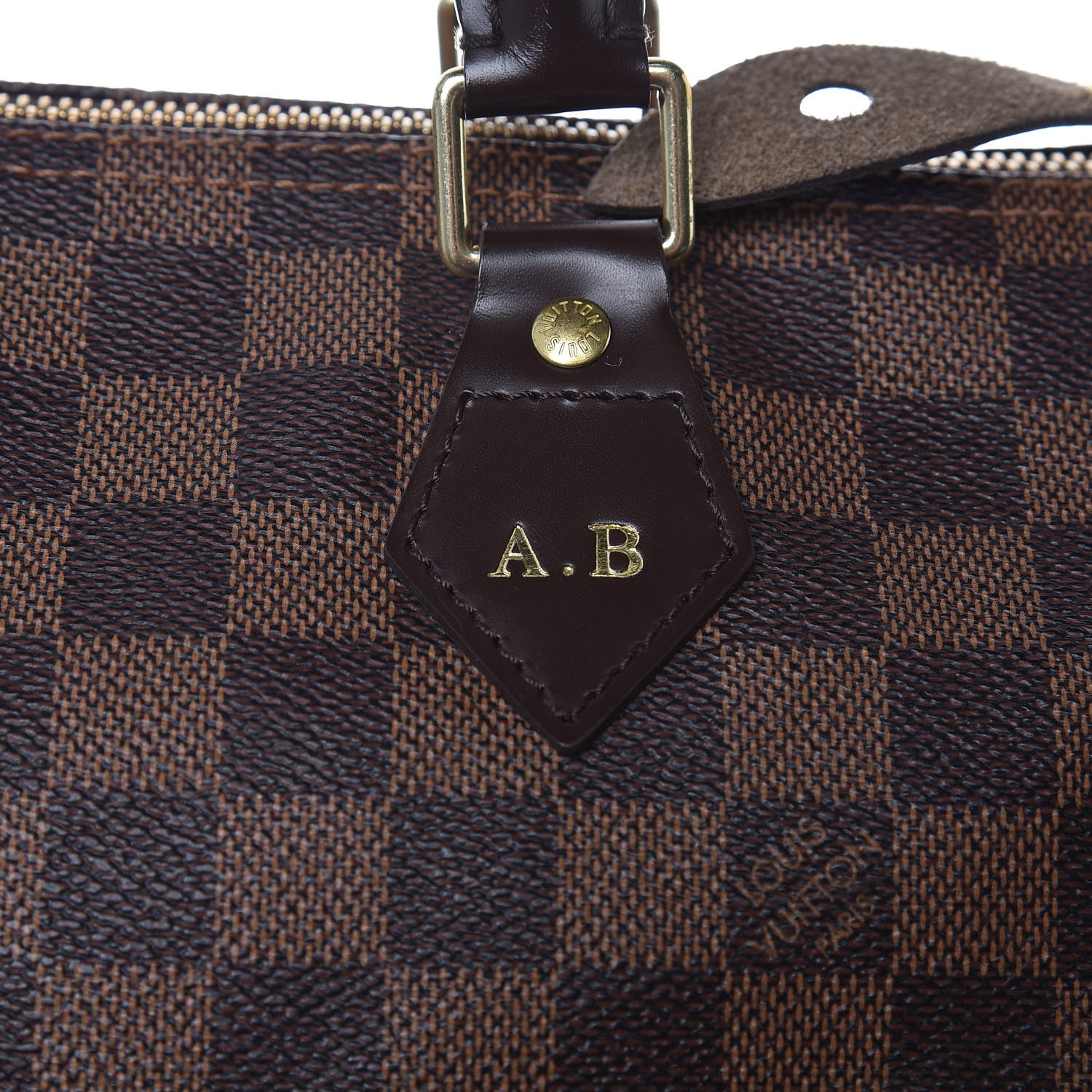 Louis Vuitton Damier Ebene Speedy 30 9 of 13