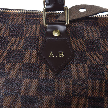 Louis Vuitton Damier Ebene Speedy 30 9 of 13