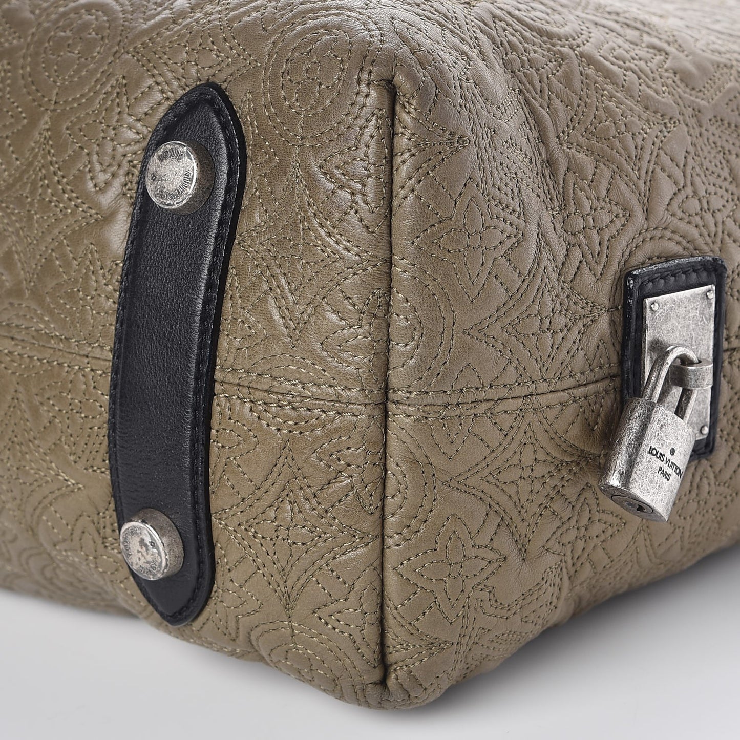 Monogram Lambskin Antheia Hobo PM Olive