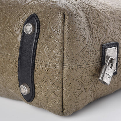 Louis Vuitton Monogram Lambskin Antheia Hobo PM Olive 9 of 9