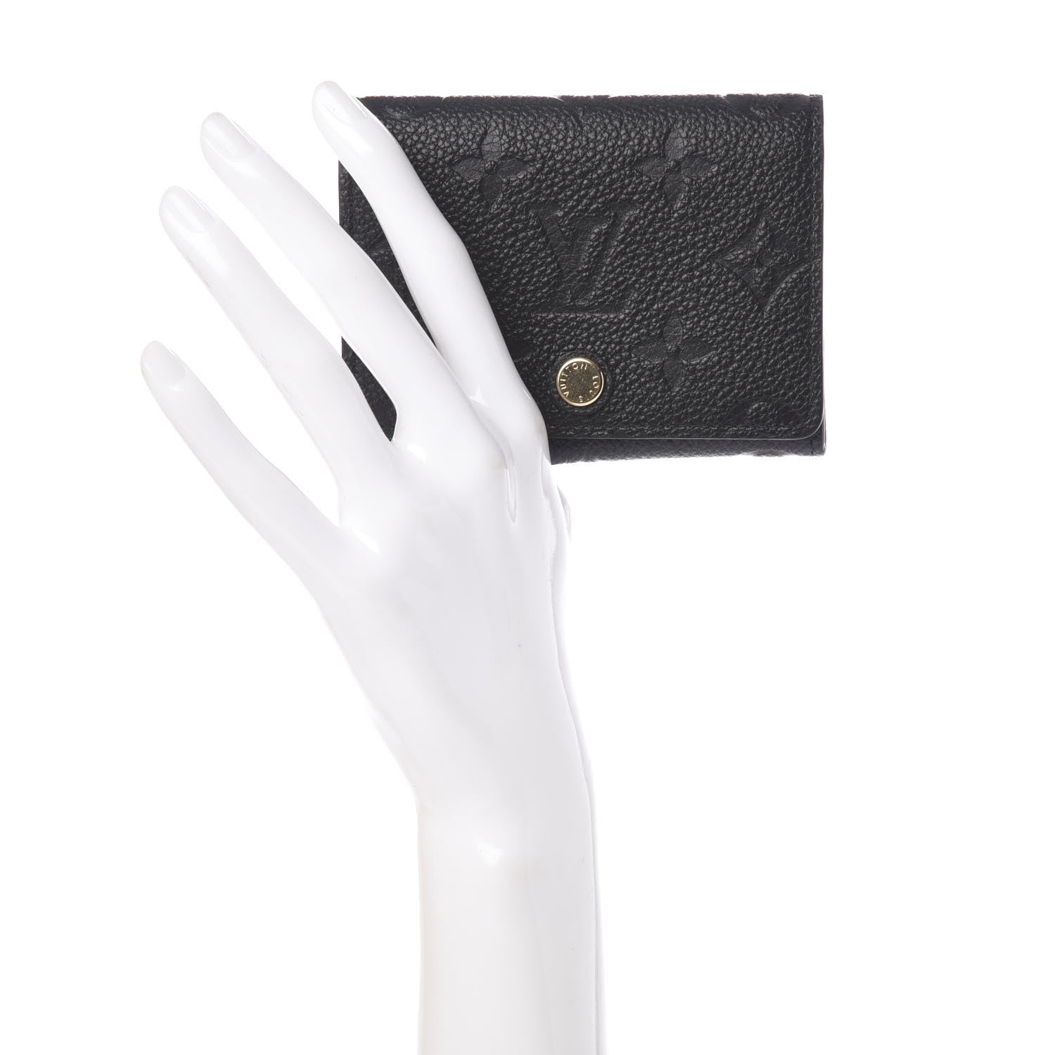 Louis Vuitton Empreinte Business Card Holder Black 2 of 8