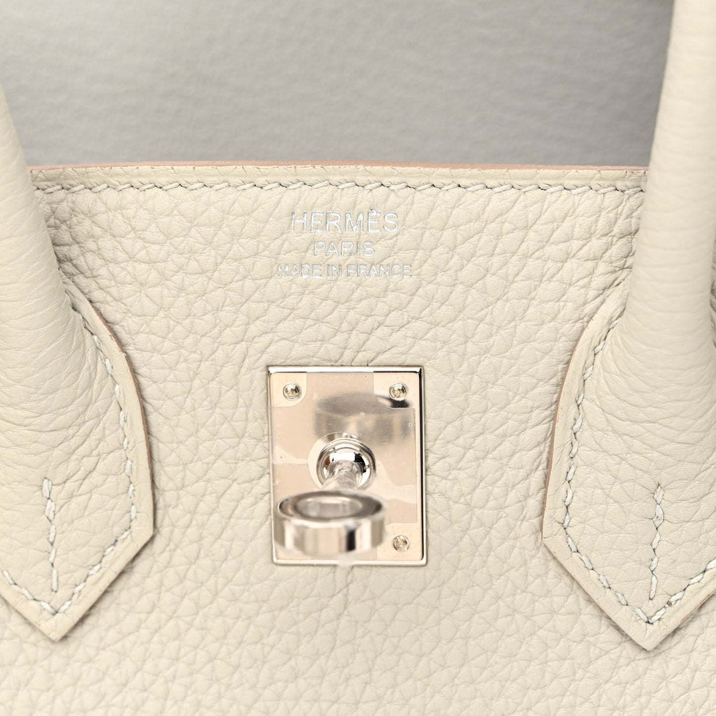 Togo Birkin 25 Gris Perle