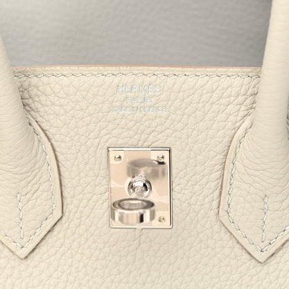 Hermes Togo Birkin 25 Gris Perle 6 of 10