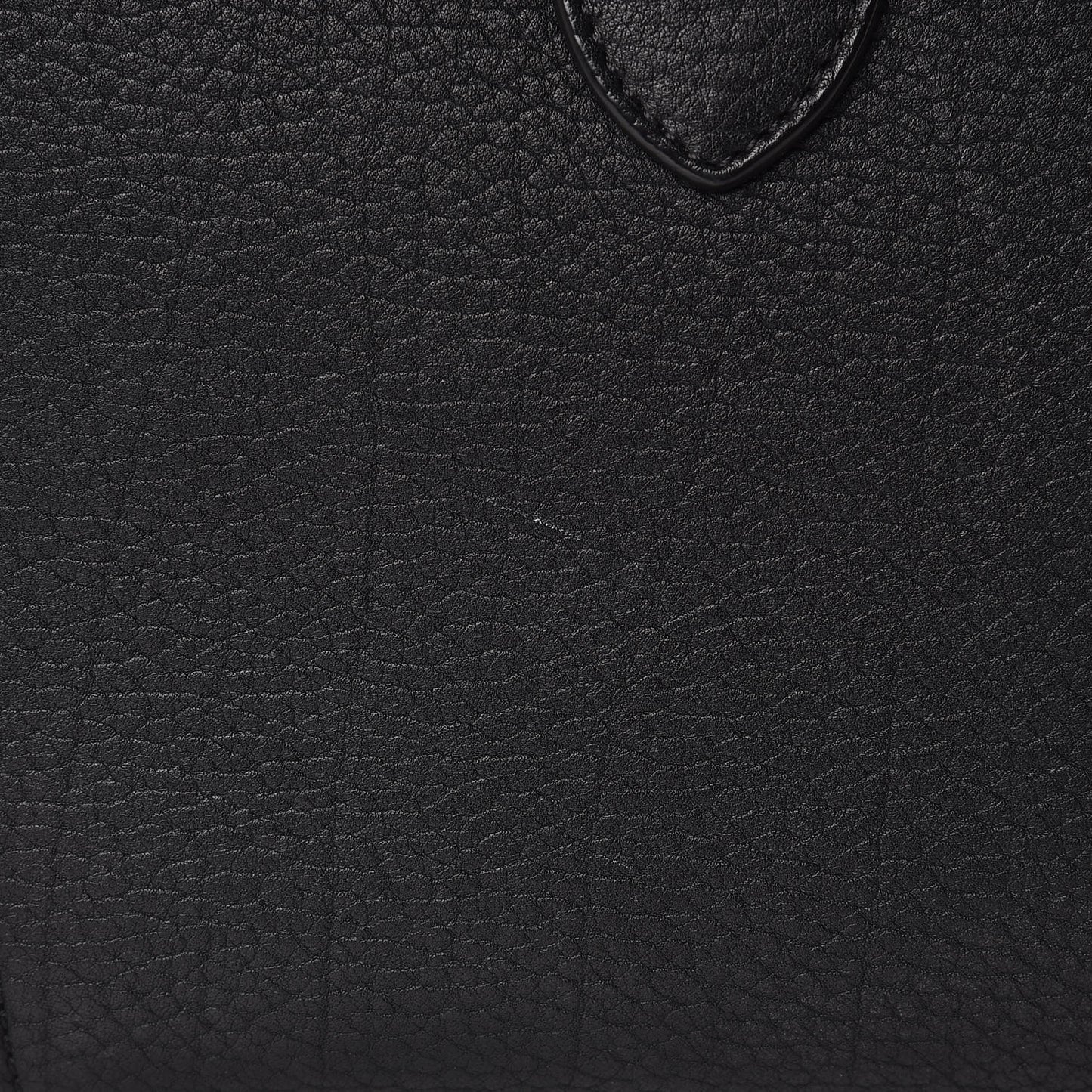 Crisped Calfskin Medium Tie Knot Tote Black