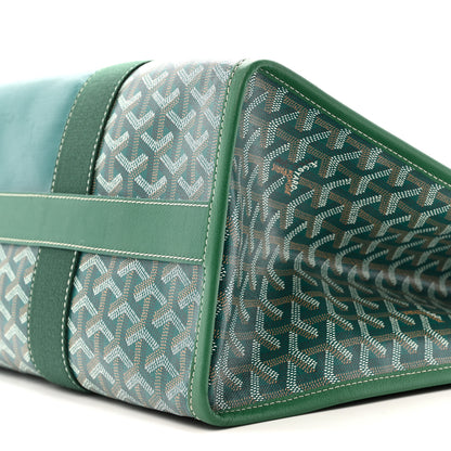 Goyard Goyardine Villette MM Tote Green 10 of 13