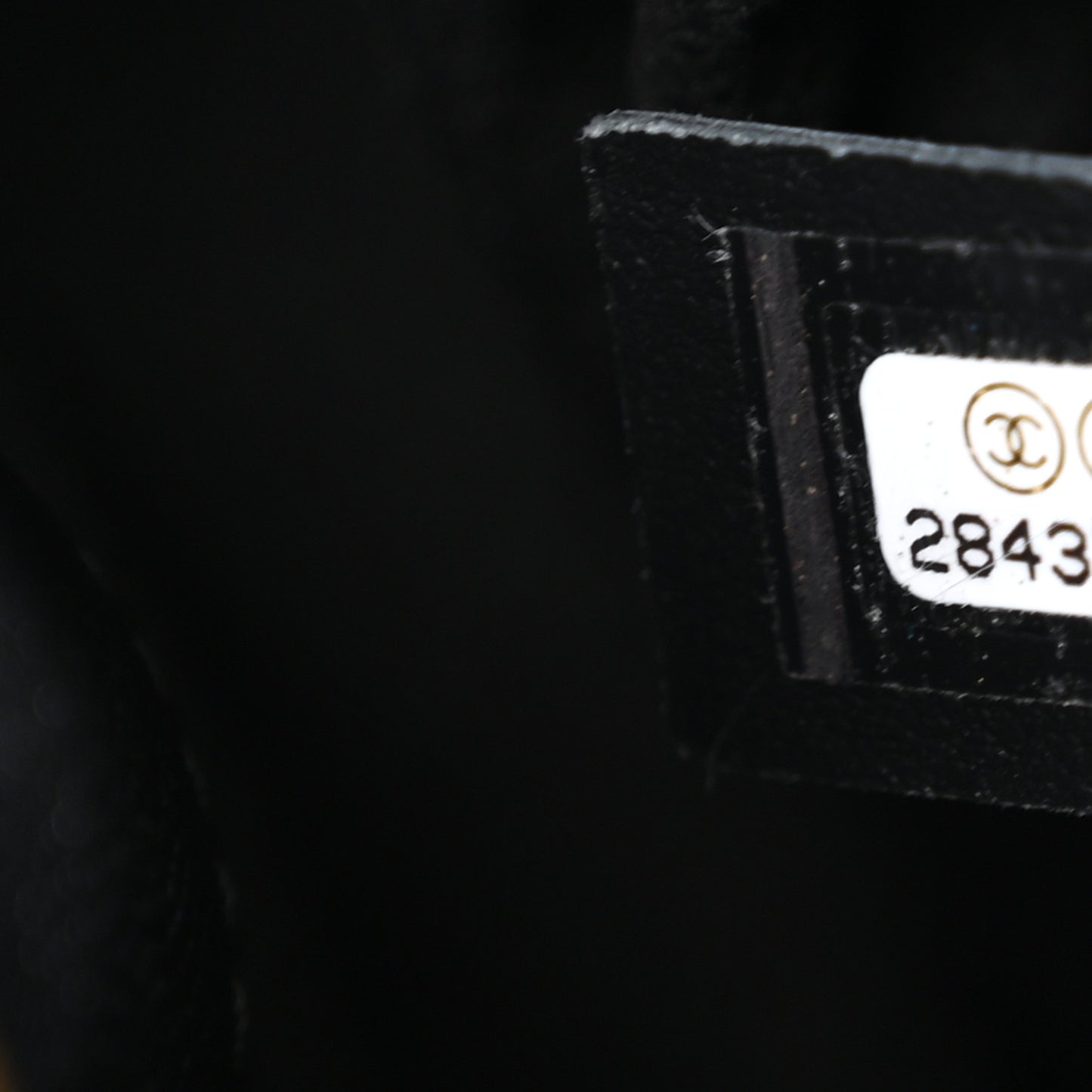 Caviar Deauville Drawstring Backpack Black