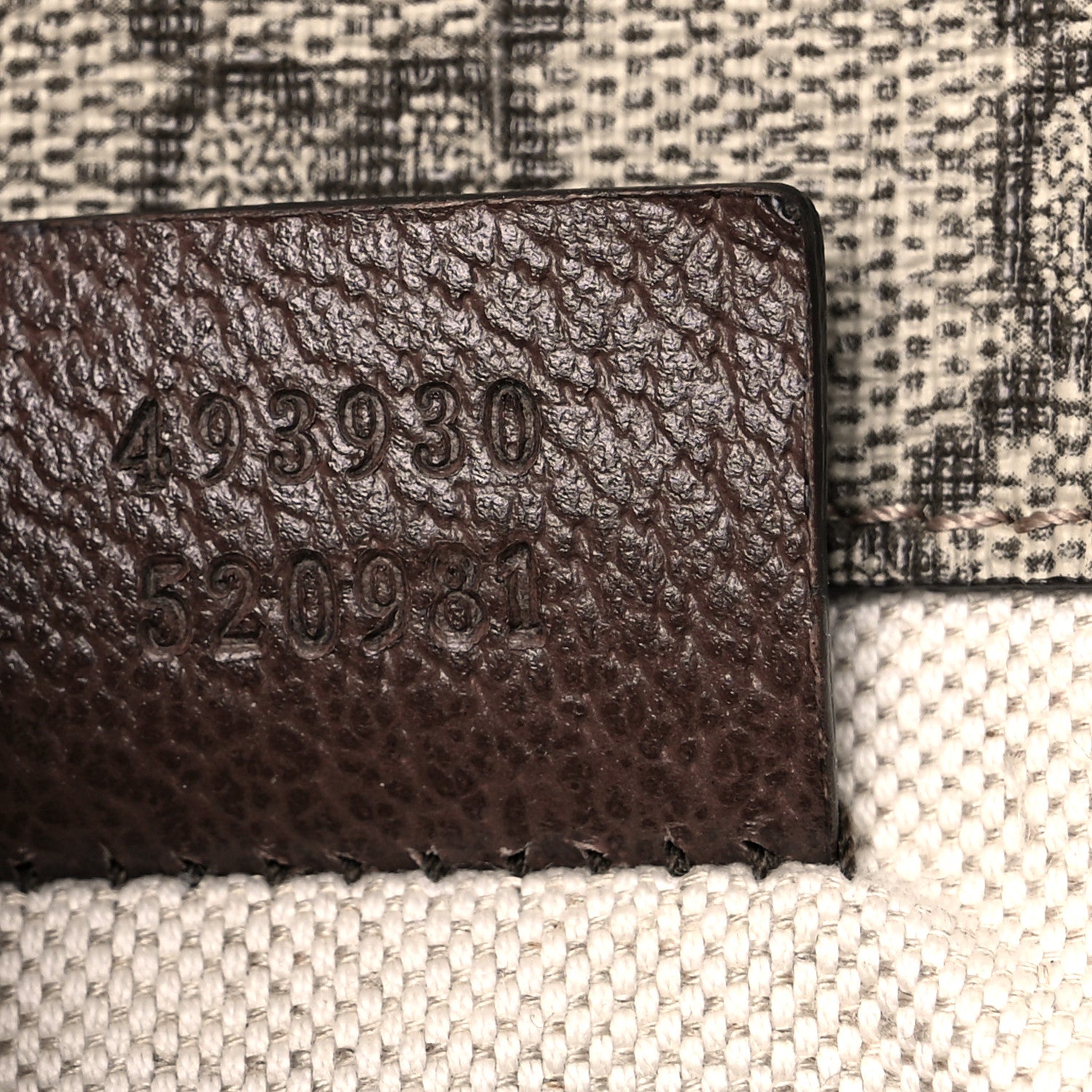Gucci GG Supreme Monogram Neo Vintage Web Belt Bag Brown 7 of 12