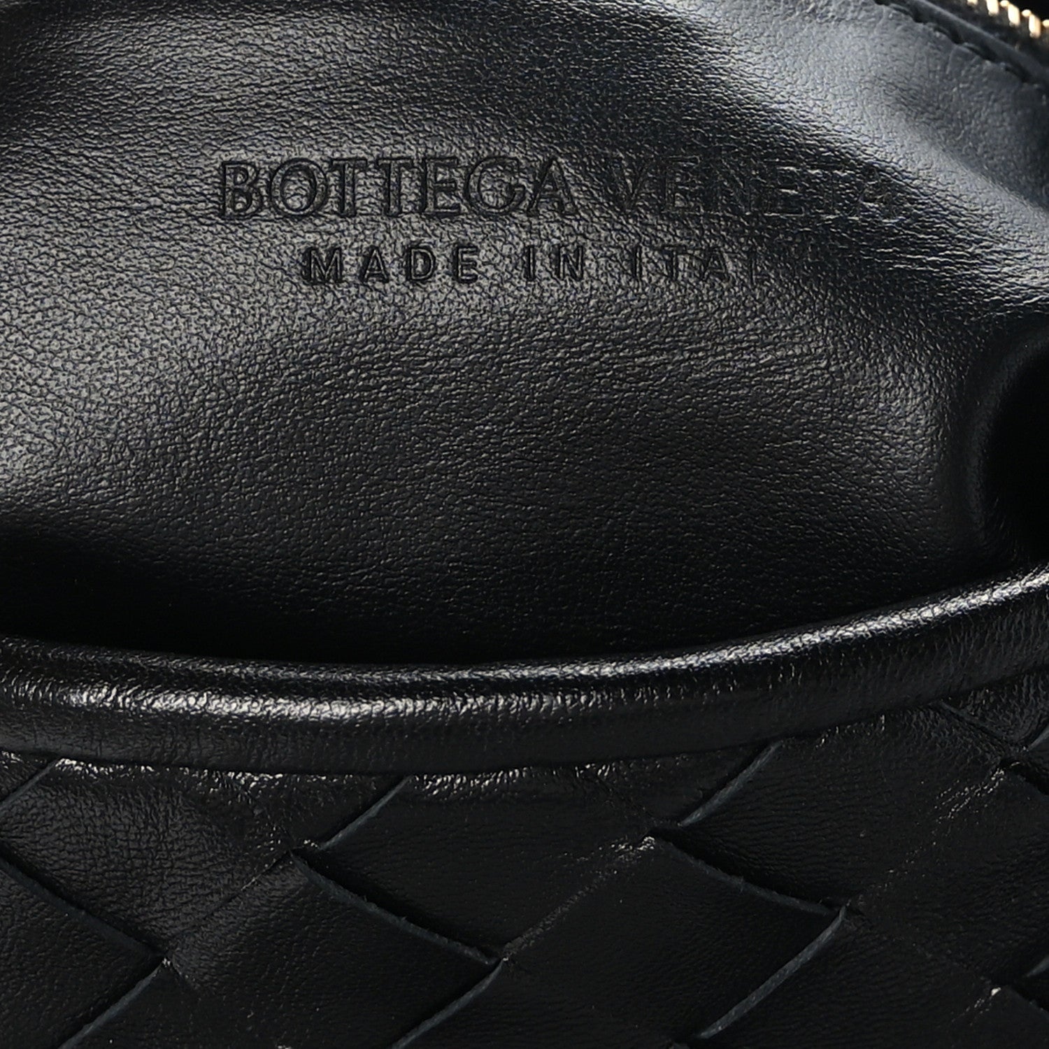 Bottega Veneta Calfskin Intrecciato Small Hop Black 6 of 8