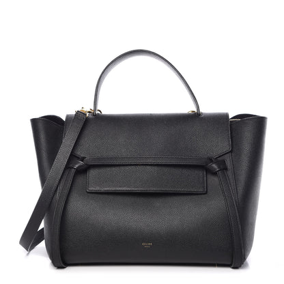 Celine Grained Calfskin Small Belt Bag Black 1 of 12